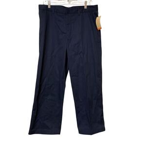 NWT French Toast Boys Pants‎ 34x30 Blue Trousers Relaxed Fit Husky